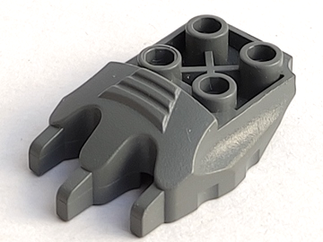 Animal / Creature Body Part, Dinosaur / Dragon, Foot in Dark Bluish Gray
