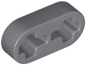 Technic Beam 1 x 2 Thin in Dark Bluish Gray