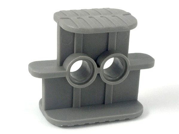 Rubber Band / Belt Holder 2 x 4 x 2 1/3 in Dark Bluish Gray