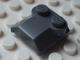 Brick Curved 2 x 2 x 2/3 Two Studs and Lip End in Dark Bluish Gray