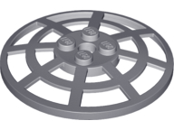 Dish 6 x 6 Inverted, Radar / Webbed [Anti-studs at 90°] in Dark Bluish Gray