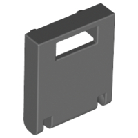 Box 2 x 2 x 2 Door with Slot in Dark Bluish Gray