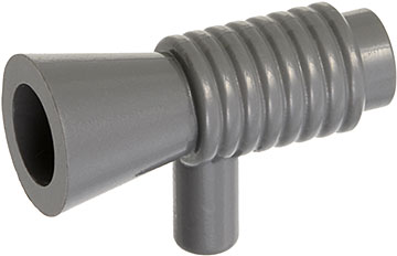 Equipment Weapon, Loudhailer / Speaker / Blaster / Space Gun in Dark Bluish Gray