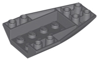 Brick Wedged, Curved Inverted 6 x 4 in Dark Bluish Gray