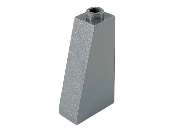 Brick Sloped 75° 2 x 1 x 3 with Open Stud in Dark Bluish Gray