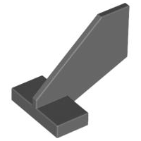 Tail Shuttle - Small in Dark Bluish Gray