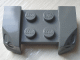 Mudguard 2 x 4 with Molded Headlights in Dark Bluish Gray