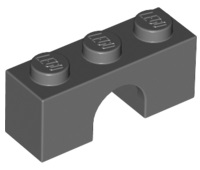 Brick Arch 1 x 3 in Dark Bluish Gray