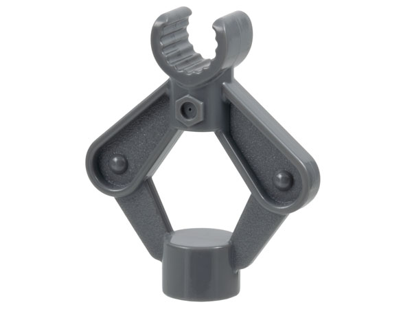 Duplo Pincers with Clip in Dark Bluish Gray