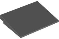 Brick Sloped 10° 6 x 8 in Dark Bluish Gray