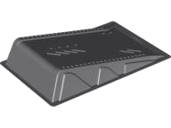 Baseplate Raised Ramp 9 x 15 x 2 (Racers) in Dark Bluish Gray