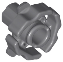 Clutch Inner Side with Axle Connector in Dark Bluish Gray