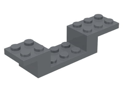 Bracket 8 x 2 x 1 1/3 in Dark Bluish Gray