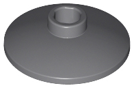 Dish 2 x 2 Inverted [Radar] in Dark Bluish Gray