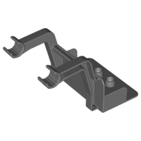 Duplo Tractor Front End Loader (fits Duplo Tractor New Style) in Dark Bluish Gray