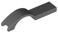 Wheel Arch, Mudguard 1 x 4 1/2 in Dark Bluish Gray