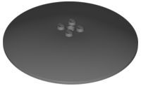 Dish 10 x 10 Inverted (Radar) with Solid Studs in Dark Bluish Gray