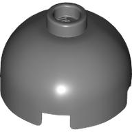 Brick Round 2 x 2 Dome Top, Vented Stud in Dark Bluish Gray