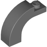 Brick Arch 1 x 3 x 2 Curved Top in Dark Bluish Gray