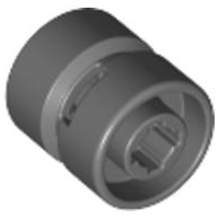 Wheel 11 x 12 with Hole Notched for Wheels Holder Pin in Dark Bluish Gray