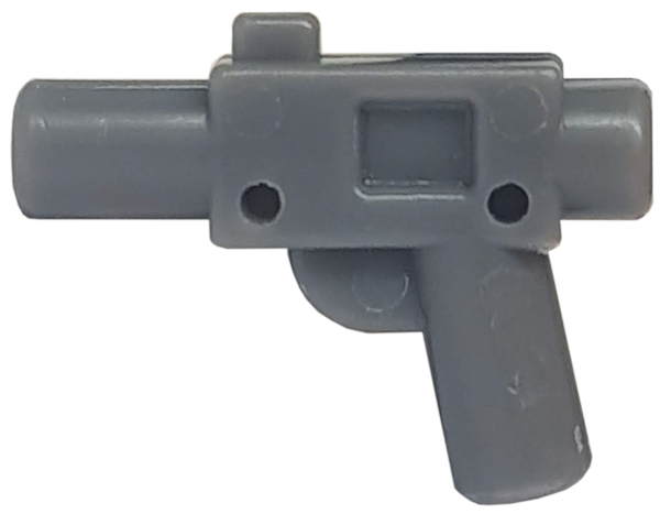 Weapon Gun / Blaster Small DC-17 (Star Wars Accessory) in Dark Bluish Gray