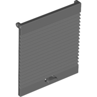 Door 1 x 4 x 4 Lift in Dark Bluish Gray