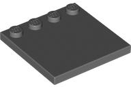 Plate Special 4 x 4, Studs on One Edge Plain] in Dark Bluish Gray