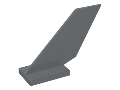Tail Shuttle in Dark Bluish Gray