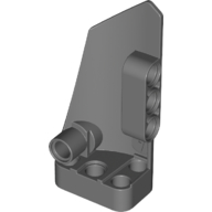 Technic Panel Fairing # 4 Small Smooth Long, Side B in Dark Bluish Gray