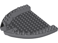 Boat Hull Section, Brick 16 x 13 x 2 in Dark Bluish Gray