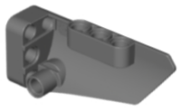 Technic Panel Fairing # 3 Small Smooth Long, Side A in Dark Bluish Gray