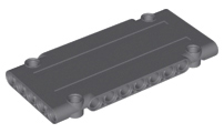 Technic Panel 5 x 11 x 1 in Dark Bluish Gray