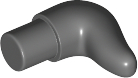 Animal Body Part, Horn (Cattle) in Dark Bluish Gray