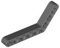 Technic Beam 1 x 9 Bent (6 - 4) Thick in Dark Bluish Gray