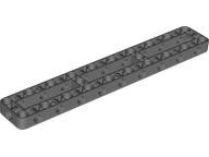 Technic Beam Frame 3 x 19 with 2 Center Cross Beams, 3 Openings Thick in Dark Bluish Gray