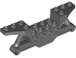 Vehicle Body, Motorcycle / Quadricycle Frame in Dark Bluish Gray