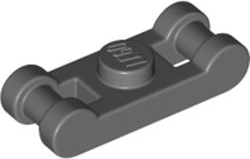 Plate Special 1 x 1 with Handle on 2 Ends in Dark Bluish Gray