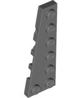 Wedge Plate 6 x 2 Left in Dark Bluish Gray