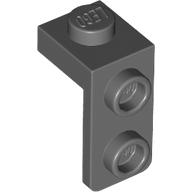 Bracket 1 x 1 - 1 x 2 in Dark Bluish Gray