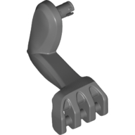 Animal Body Part, Dinosaur, Therizinosaurus Arm Right in Dark Bluish Gray
