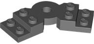 Plate Angled 2 x 2 with Step and Hole in Center in Dark Bluish Gray