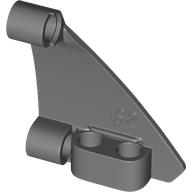 Technic Panel Triangle 5 x 4 Right in Dark Bluish Gray