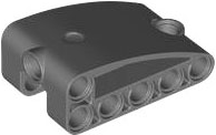 Technic Panel 3 x 2 x 5 in Dark Bluish Gray