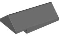 Brick Sloped 45° 2 x 4 x 1 1/3 Double in Dark Bluish Gray