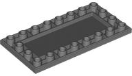 Tile Special 4 x 8 Inverted in Dark Bluish Gray