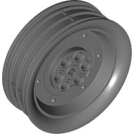 Wheel 62.3 x 20.3 Motorcycle [PLAIN] in Dark Bluish Gray