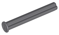 Technic Axle 4 with Stop in Dark Bluish Gray