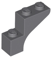 Brick Arch 1 x 3 x 2 in Dark Bluish Gray