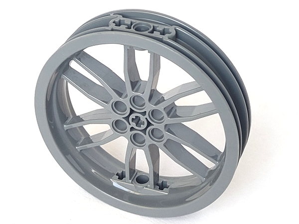 Wheel 75 x 17 Motorcycle in Dark Bluish Gray