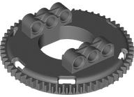 Technic Turntable Large Type 4 Top, 60 Tooth in Dark Bluish Gray